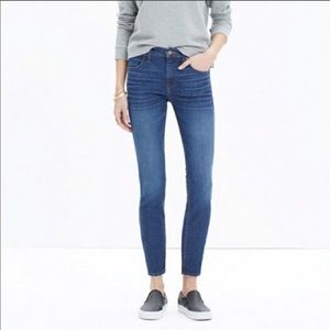 NWOT Madewell 9'' High Riser Skinny Skinny Crop
